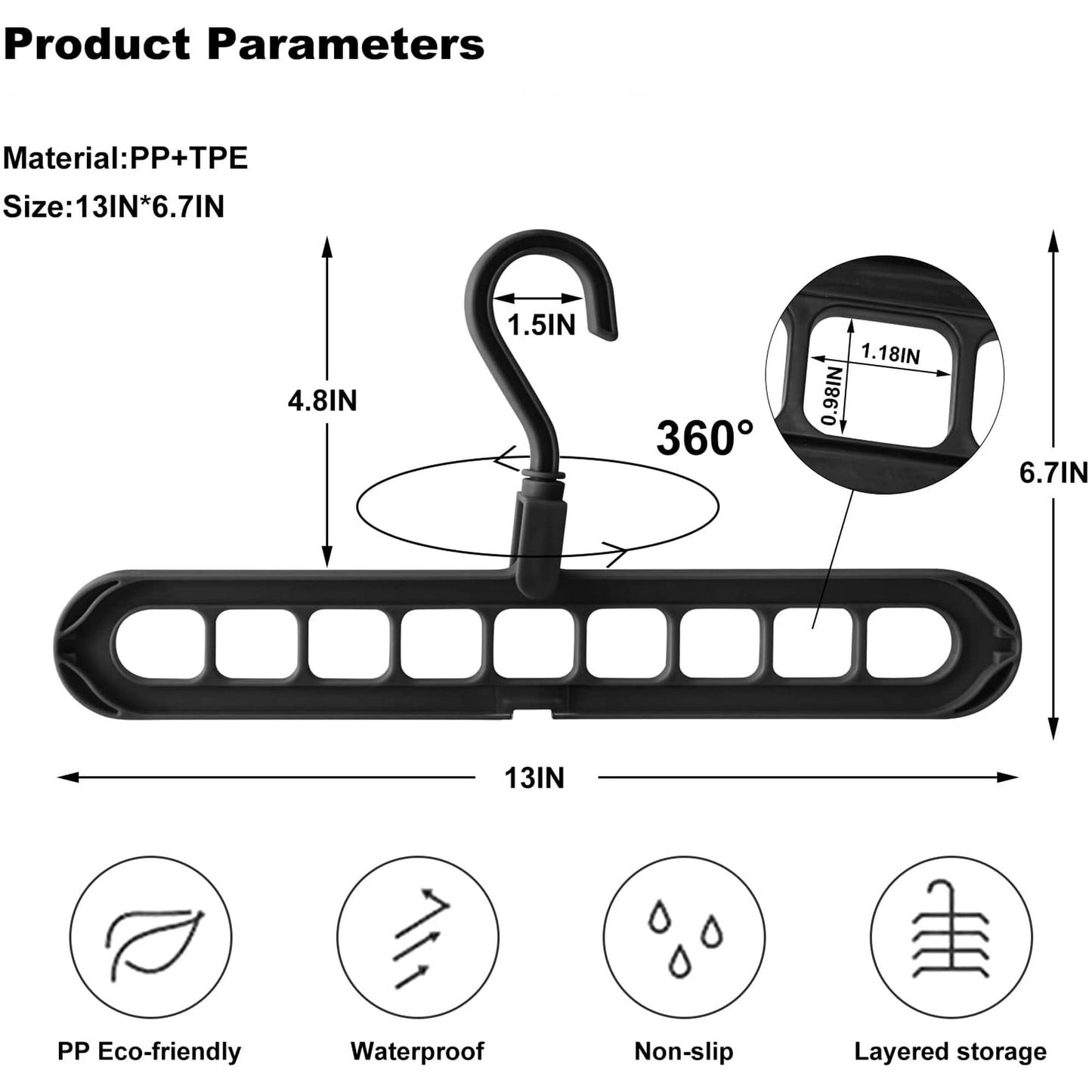 Aloaura™ FoldAway Hanger